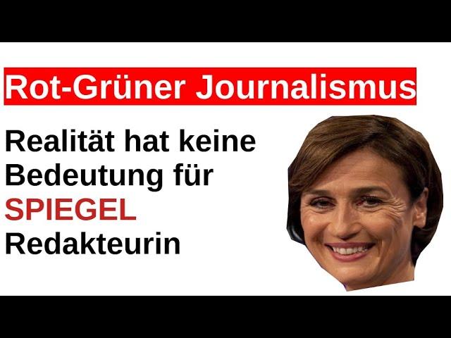 Maischberger Spiegel Redakteurin  linker Journalismus realitätsferner und naiv verachtet die Bürger