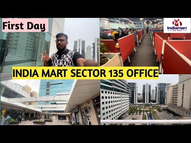 First day at India mart office | India Mart Office | Noida Sector 135| #mbawalavlogs