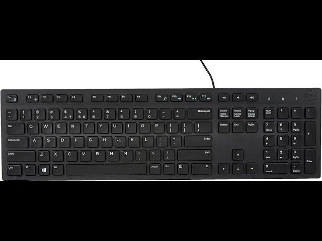 DELL KB216 USB Keyboard Sound Test