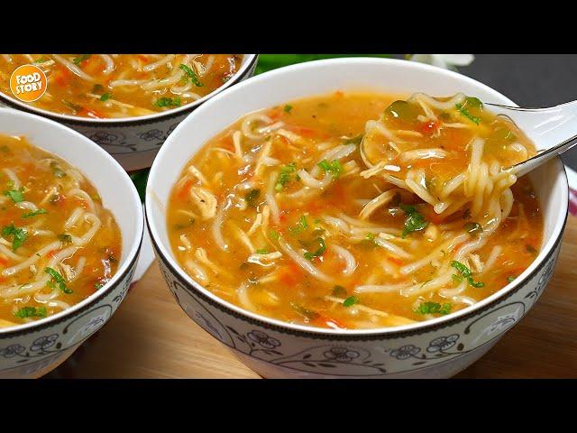 Turkish chicken soup recipe that surprised me with its taste! Easy, delicious and healthy!