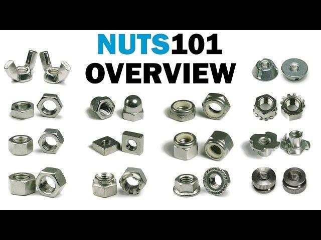 Nuts 101 Overview - The Types of Fastener Nuts | Fasteners 101