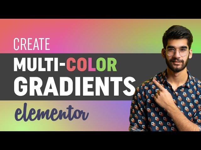 Multi Color Gradient in Elementor For Free | Wordpress Gradient Background | Csshero