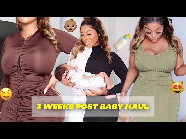 POST BABY FASHION NOVA TRY ON HAUL 