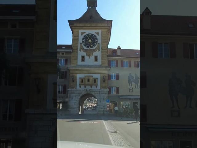 Exploring charming Swiss towns!  Murten's medieval castle and lake stole our hearts. #TravelDiaries