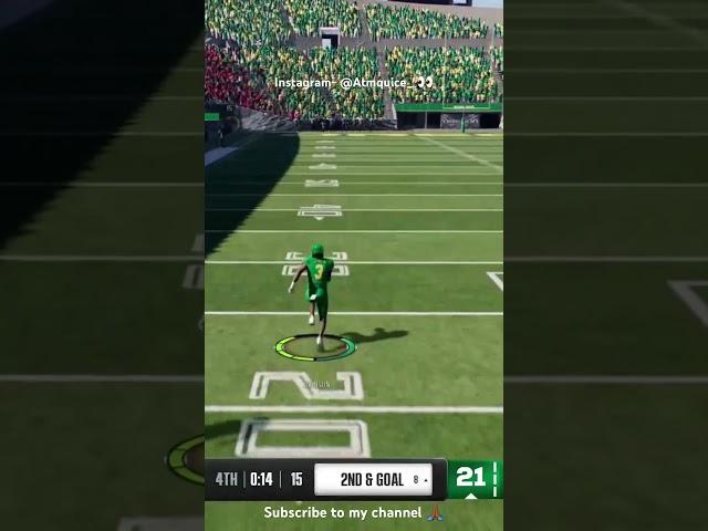 My user skills are impeccable ‼️ #ncaa25 #heisman #top100 #oregon #heismantrophy