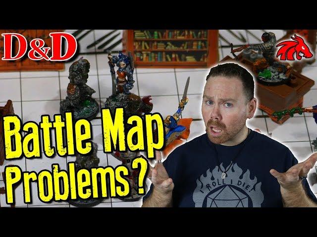 Designing a D&D Combat Map - No More Bare Rooms!