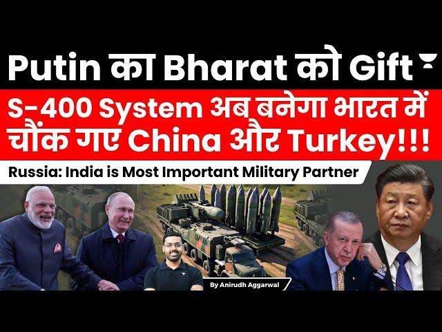 Putin’s Gift to India. S-400 Air Defence System to be Made in India. China and Turkey Shocked