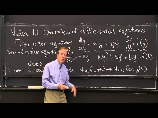 Overview of Differential Equations