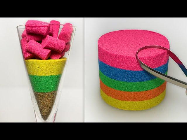 Very Satisfying and Relaxing Compilation 300 Kinetic Sand ASMR