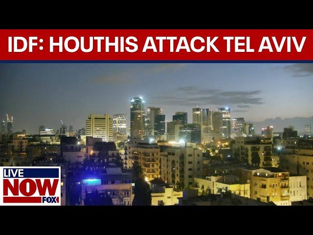 BREAKING: IDF says missile launched from Yemen hit Tel Aviv  | LiveNOW from FOX