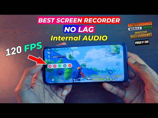 Best Screen Recorder For PUBG & BGMI No Lag 120Fps Recording With Internal Audio TechnoMind Ujjwal