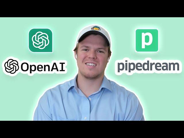 Pipedream and ChatGPT With OpenAI Beginner's Guide To AI Automation