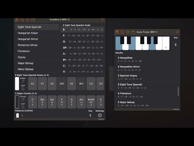 ScaleBud 2 - Scale Finder AUv3 Plugin