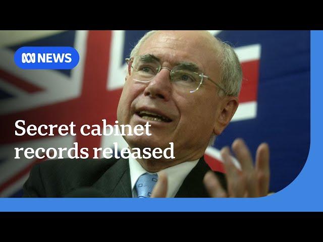 Hundreds of secret cabinet records from 2004 made public | ABC News