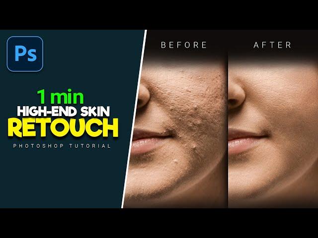 A Quick and Easy Way to Repair Skin in Photoshop | Photoshop Shorts Tutorial