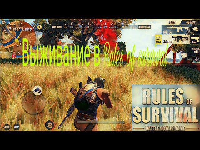 Выживание в Rules of survival и аирдроп