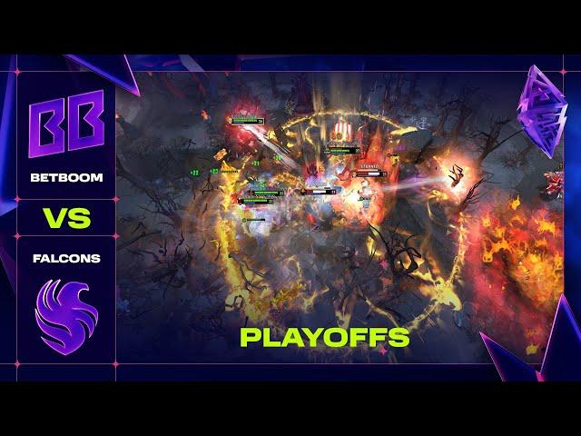 WINNER TO QUARTERFINALS! BETBOOM vs FALCONS - Official Highlights - BLAST Slam II Dota 2