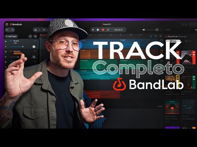 Creando una CANCION COMPLETA con BANDLAB desde cero | BandLab Studio App