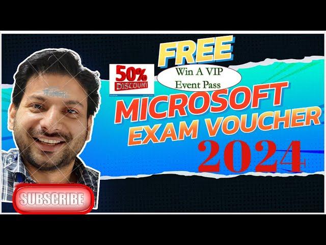 How to get free voucher for Azure Exams 2024- 50 %Free||Azure & Microsoft certification free voucher