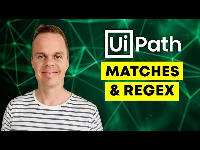 UiPath: A guide to Matches with RegEx