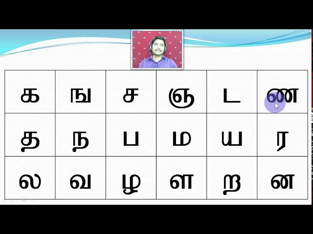 #2. Tamil Alphabets - SAKTHI INFOTECH