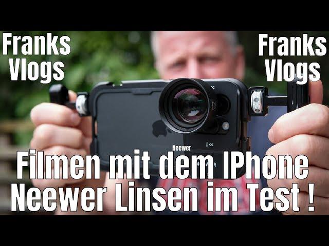 Filmen mit dem Iphone 15 Pro Neewer Linsen im Test Washington Vlog