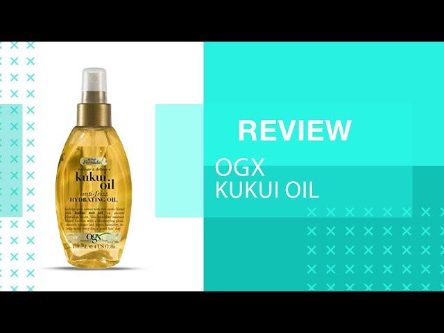 ogx kukui oil  زيت الكوكوي المقاوم لتجعد الشعر،للحصول علي شعر ناعم جذاب بدون تجعد