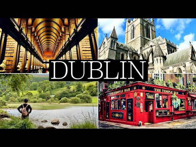 3 Days in DUBLIN Travel Vlog | Trinity College, Guinness Tasting, Irish Music, Countryside