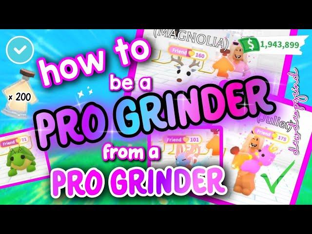 GRIND and actually *GET RICH* in Adopt Me! All the *BEST TIPS* from a *PRO GRINDER*!