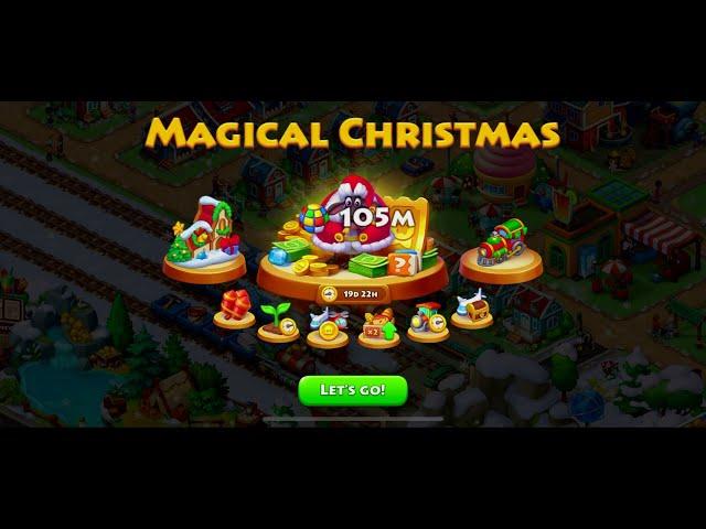 TOWNSHIP Christmas Gold Ticket  Magical Christmas !!!