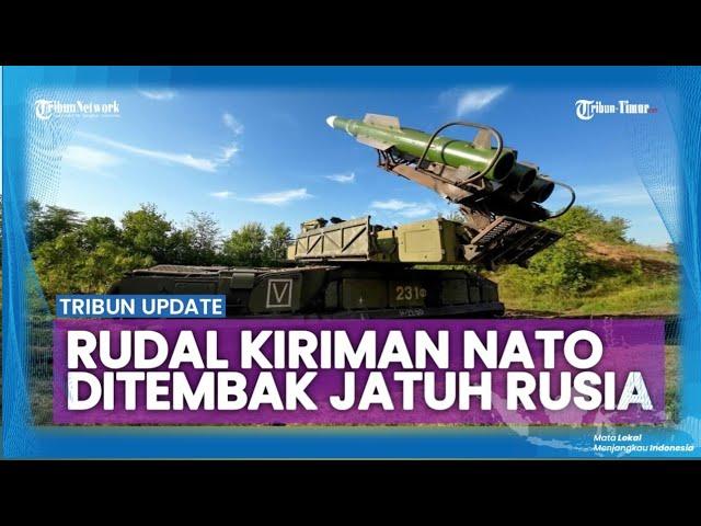 Rekaman Pertahanan Udara Rusia Tembak Jatuh Rudal Ukraina Kiriman Negara Barat