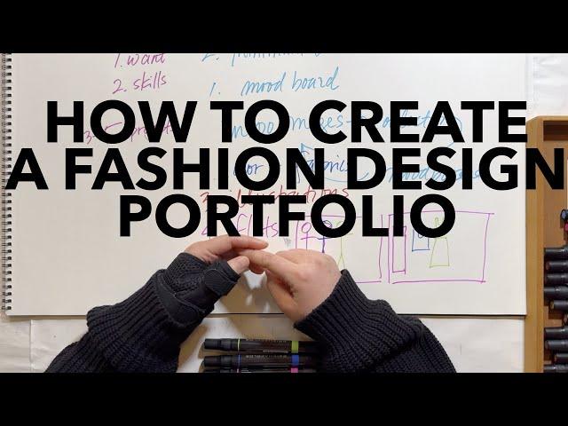 How To Create A Fashion Design Portfolio