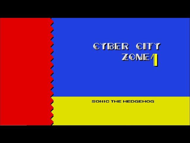 Classic Sonic Simulator - Cyber City Zone Act 1 (Kaizo Level)