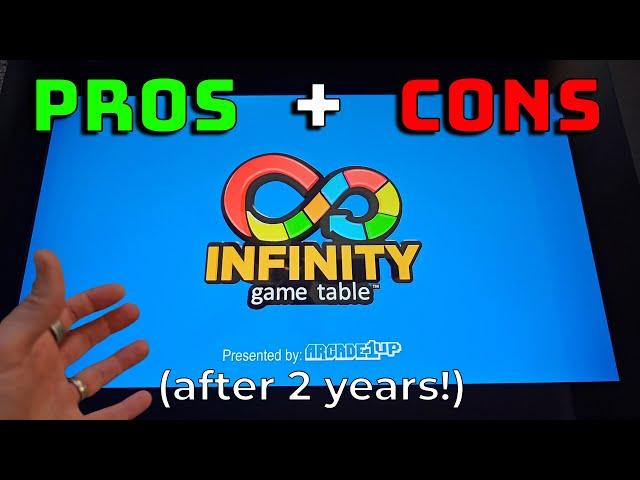 INFINITY GAME TABLE // PROS and CONS after 2 years!