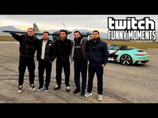 Топ Моменты с Twitch | Самолет против Porsche - Литвин и Стая