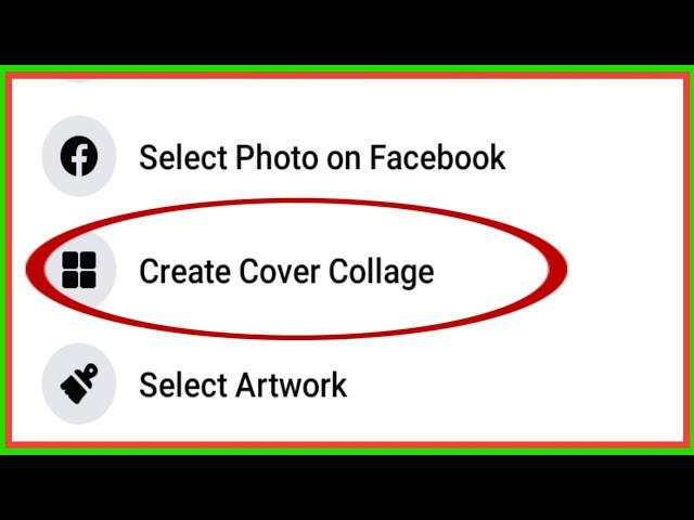 Facebook !! How To Create Cover Collage On Facebook