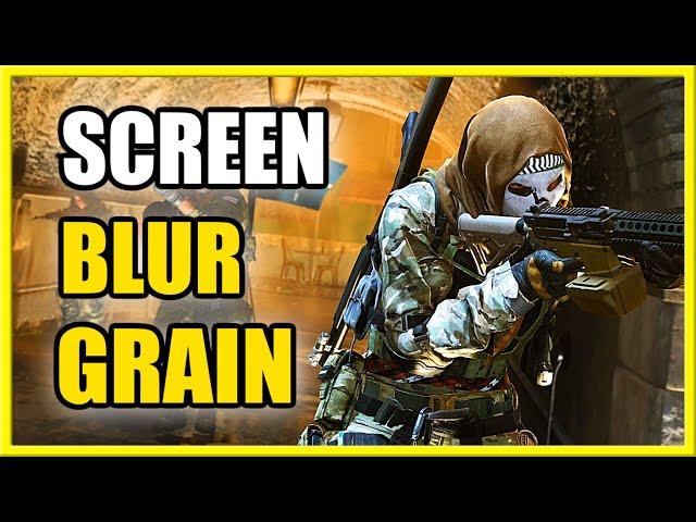 How to FIX the Screen BLUR & GRAIN in Warzone 2 (Turn ON FidelityFX Cas)