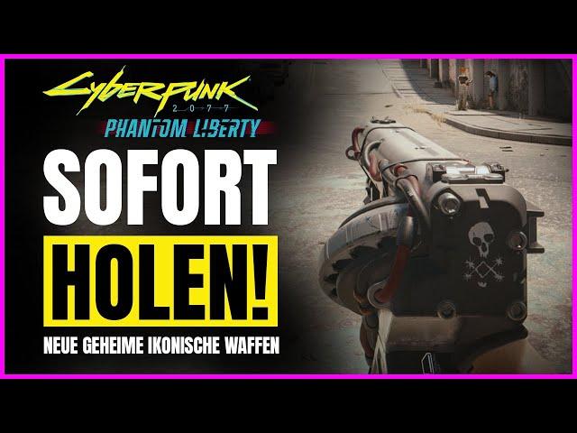 Cyberpunk 2077 Phantom Liberty  Die besten ikonischen Waffen zum START!