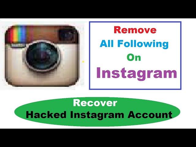 How to Stop Auto Following on Instagram | Instagram Following Band Kaise Kare | Turn off Following