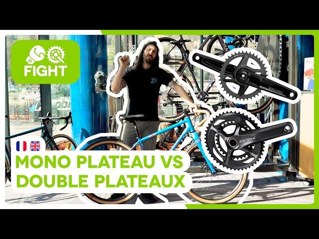 Gravel Mono plateau VS Gravel Double plateaux ?  ️