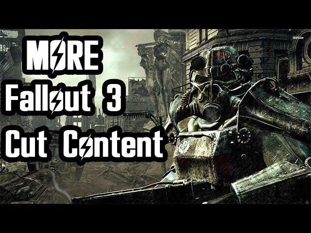 More Fallout 3 Cut Content