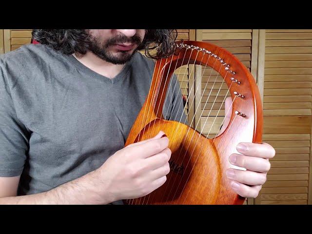 8 songs for 16 string lyre - TAB in Description!