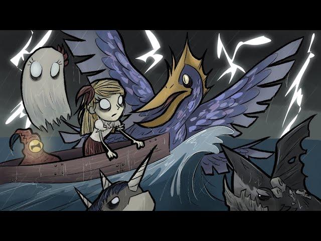 I Survived 100 Days on The Ocean in Don't Starve Together