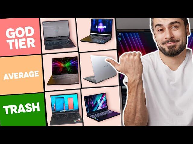 BEST Gaming Laptop Tier List 2024