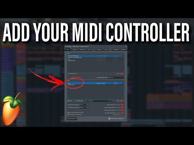 How to Link your MIDI Controller to FL Studio Tutorial | Set up and Connect Keyboard