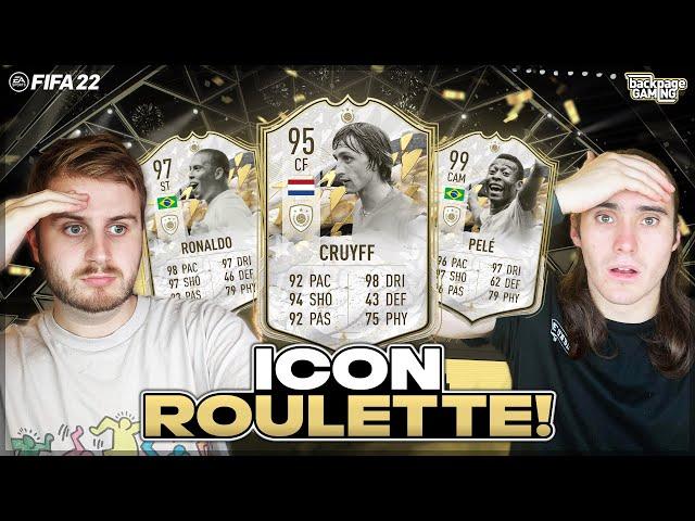 Is The 91+ ATT/MID Moments Pack Worth It?  ICON ROULETTE! | FIFA 22 Ultimate Team