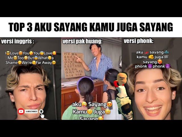 Top 3 Aku Sayang Kamu Juga Sayang