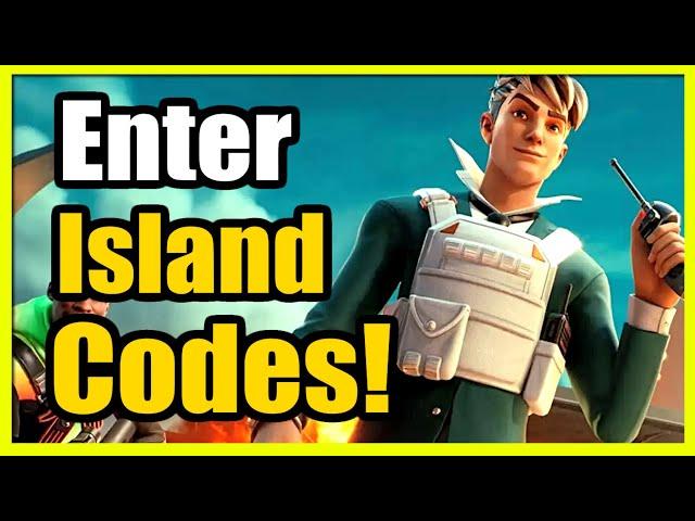 How to Enter in Island Codes & Map Codes in Fortnite (Quick Tutorial)