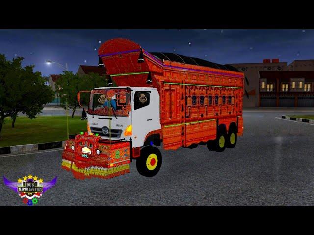 Hino FM 500 Truck Bussid Mod | New Bussid Mod By #Hashmi Mod Creator