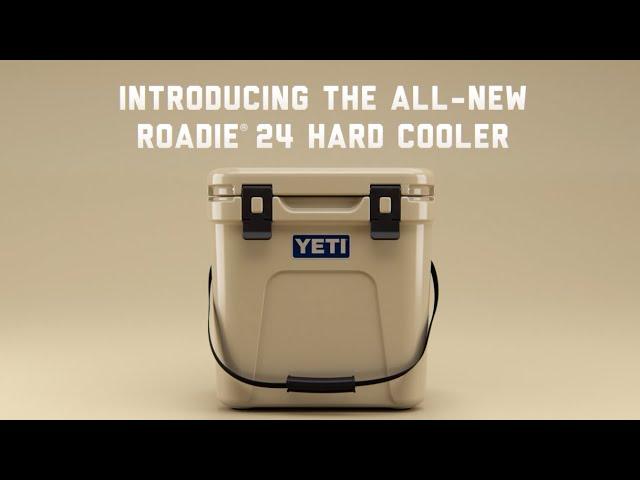 The New YETI Roadie® 24 Hard Cooler